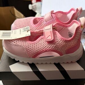 Adidas Kids Pink Slip-On Sneakers
